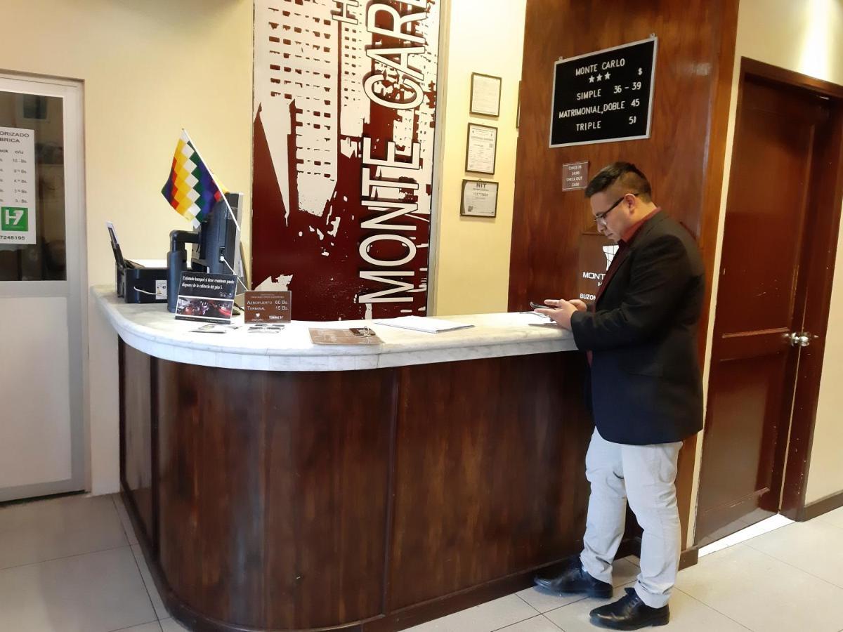 Hotel Monte Carlo Ла Пас Екстериор снимка
